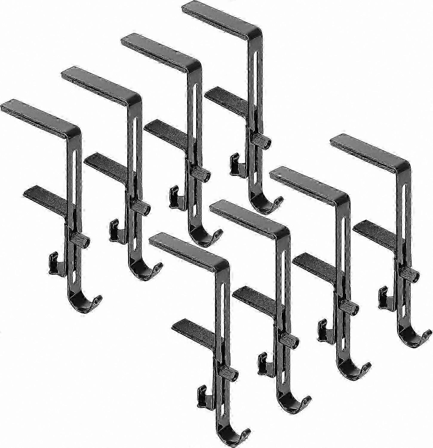 Festive Adjustable Hooks for Garland Hanging on Mantels