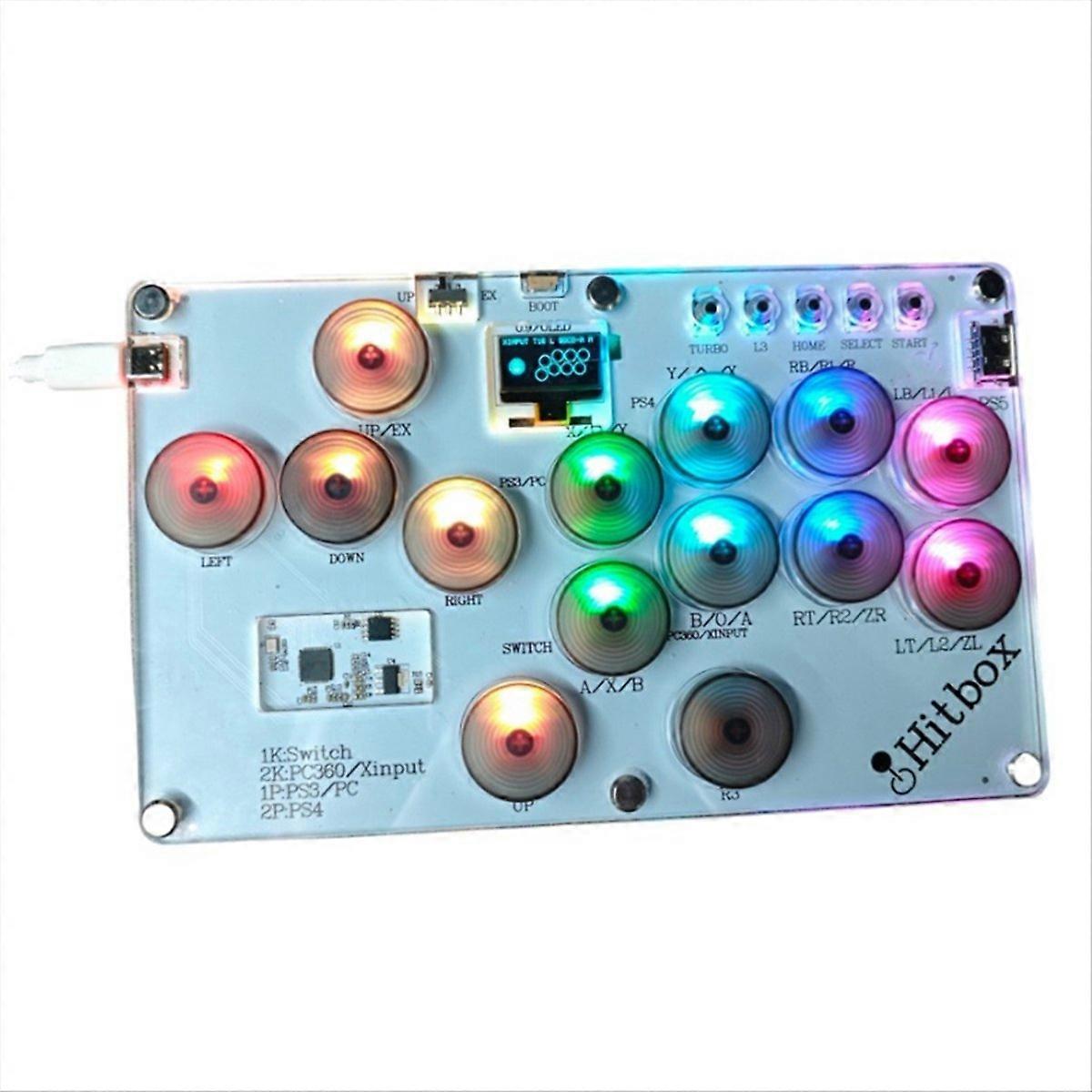  Controller Arcade Fight Stick Joystick Keyboard