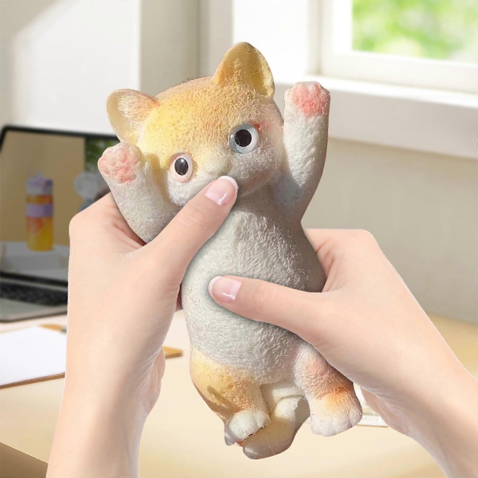 Soft Cat,Fluffy Kitten,Cat Toys,Cute Cat Squeeze Toys,And Fluffy Cat Toy, Super Soft Cat Toys