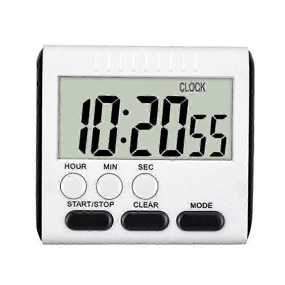 2025 1PC Multifunction Timer Kitchen Timer Large Display Digital Timer Square Cooking