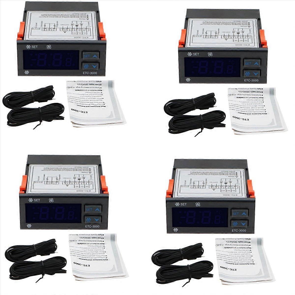 ETC-3000 Temperature Controller Refrigerator Thermostat Regulator