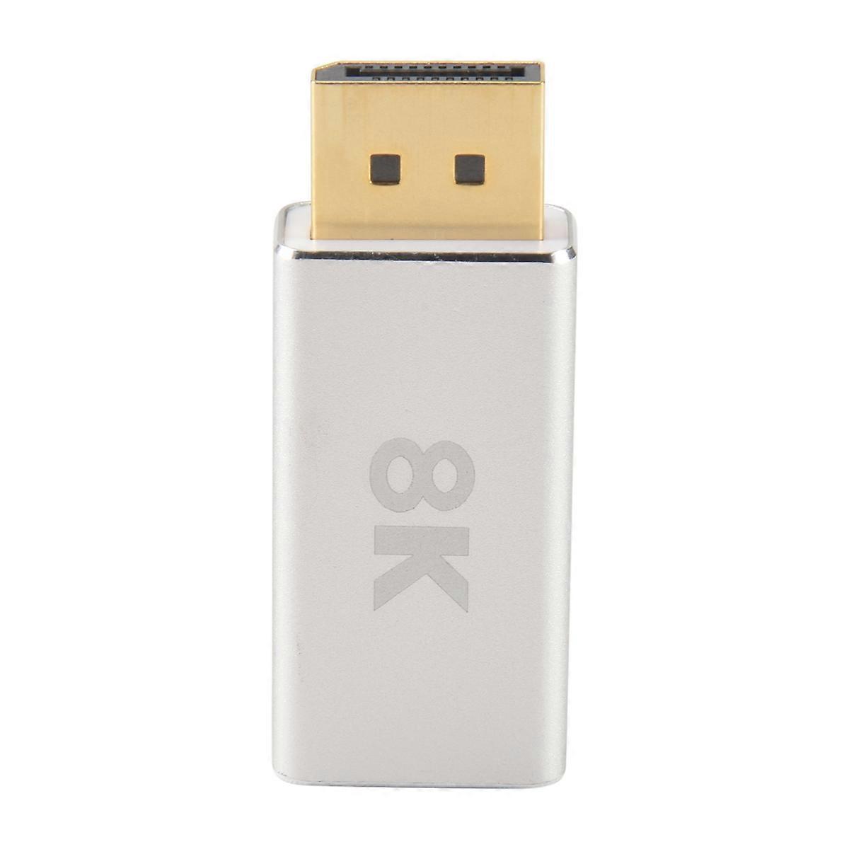 Active Standard DP1.4 to HDMI-Compatible 2.1 Adapter, Dp to HDMI-Compatible Cable Converter, Support