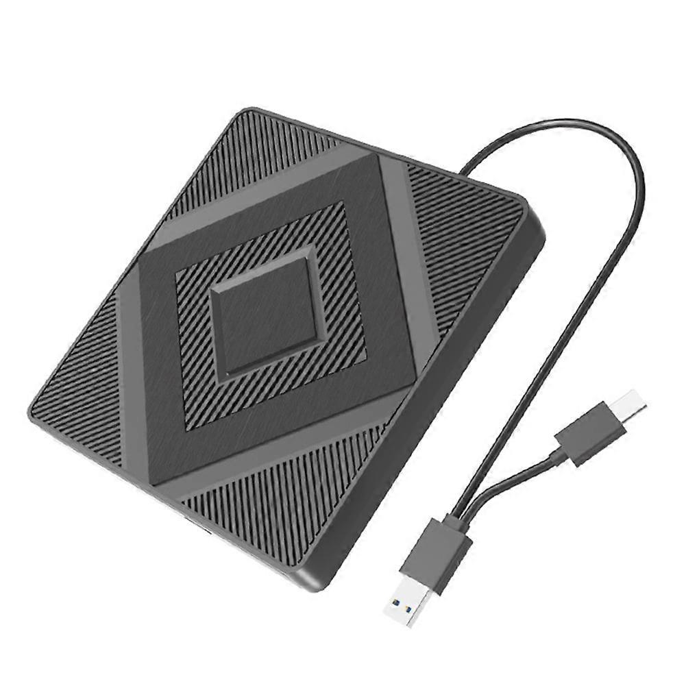 jixopn CD Burner Free Drive Optical Disk Drive DVD Burner CD Recorder for Mac Laptop PC