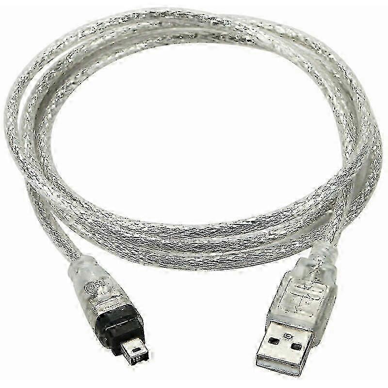 Usb macho para Firewire ieee 1394 4 pinos cabo adaptador macho para Sony Dcr-trv75e Dv - Compre Agora