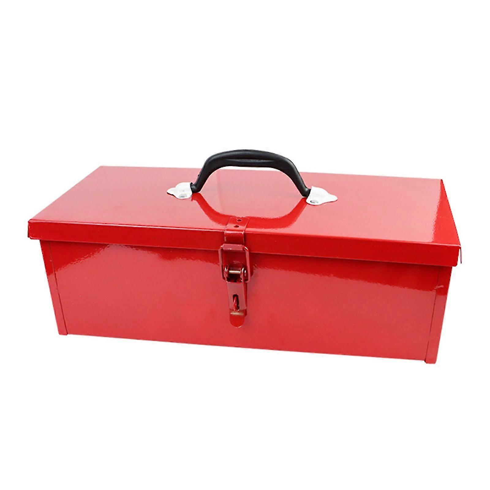 Lightweight Iron Tool Carriers Storage Box Organizers Case Suitable For Professional Technicians Home Workshop & Camping Cs