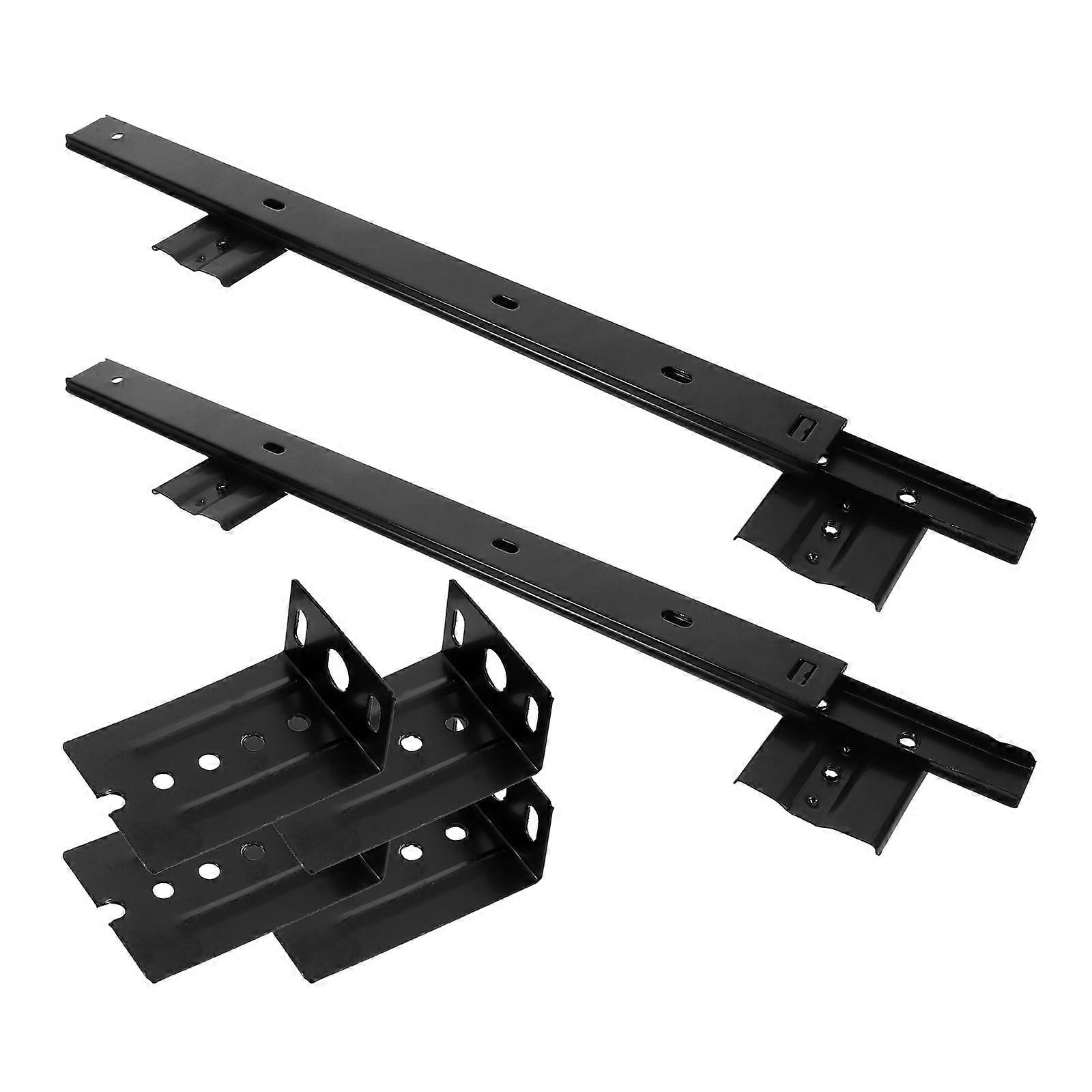 1 Set Keyboard Tray Slide keyboard Rail Cabinet Glide And Slide Track Guide