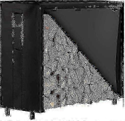 Garden Firewood Rack Cover 4ft Weatherproof Log Storage Solution
