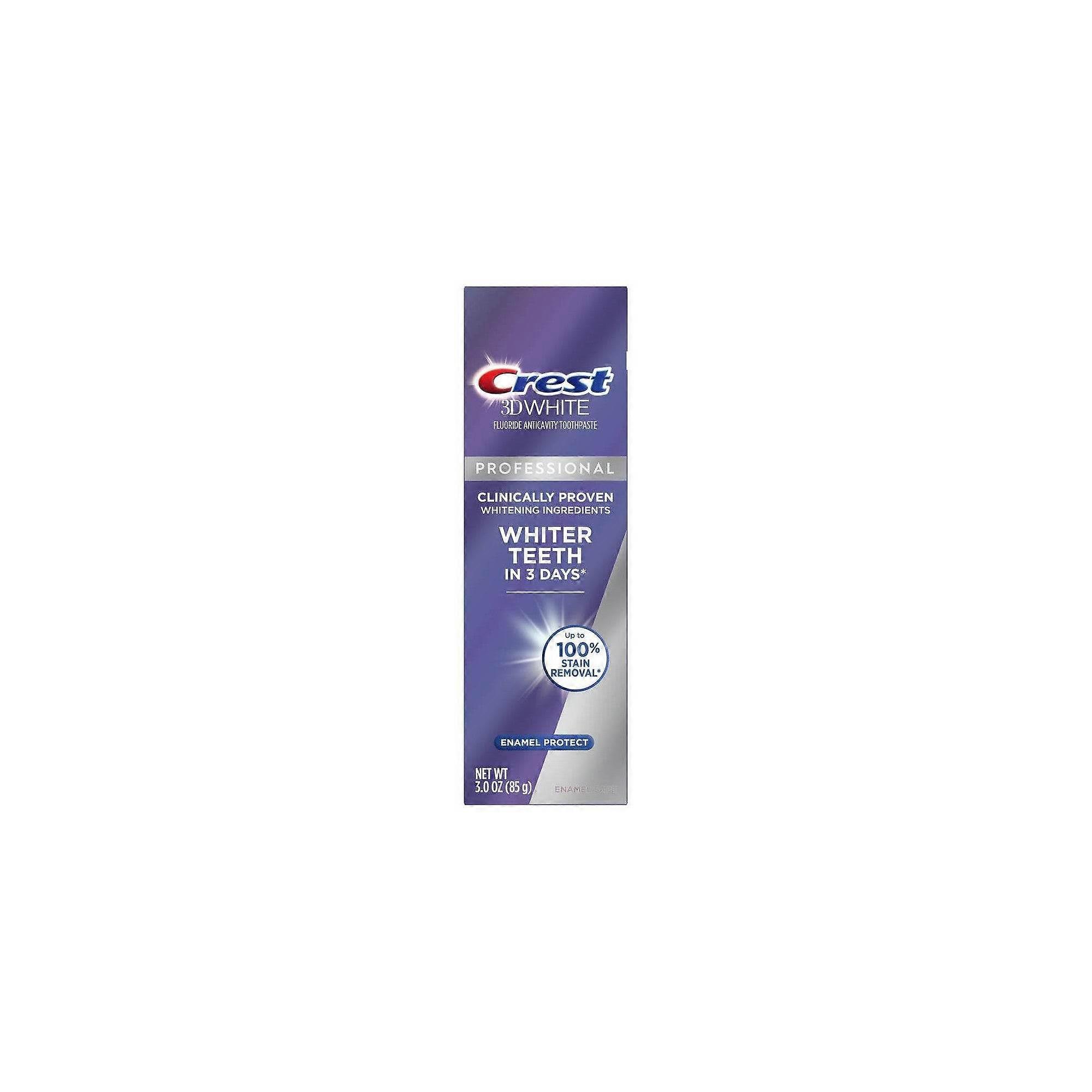Crest 3d White Professional Enamel Protect Toothpaste, 3 Oz