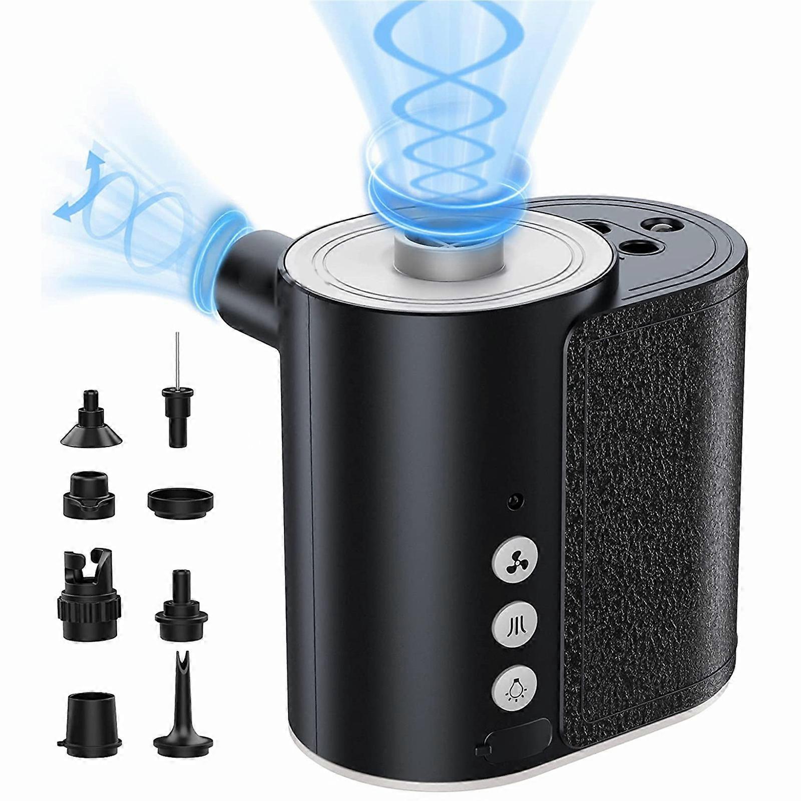 Practical Rechargeable Air Compressors Perfect for Outdoor and Home Use Fast Inflation with Digital Pressure Display Multicolor