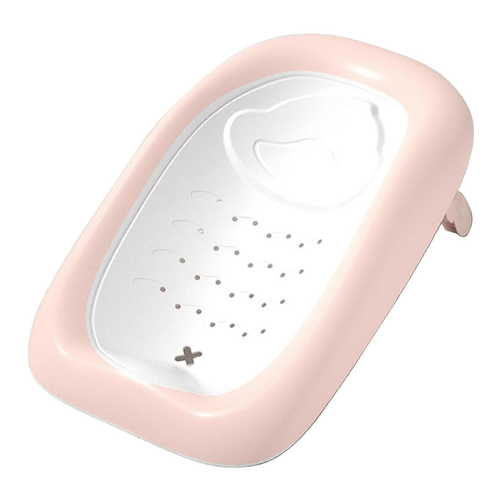 Complimentary Infant Bath Support Ergonomic Plan Secure Suction Cups For Safe Water Play And Sanitation  Pink