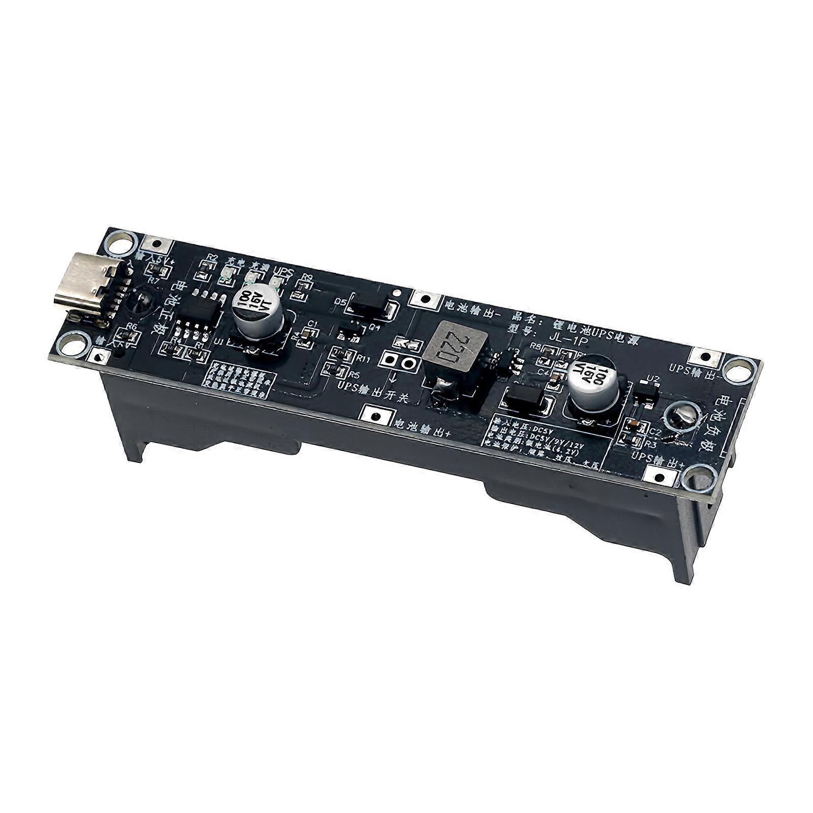 Taşınabilir 5V 9V 12V Pil Güç Adaptörü Kesintisiz UPS Yedek Koruyucu Güç Kaynağı Modülü Değişimi Çok Renkli