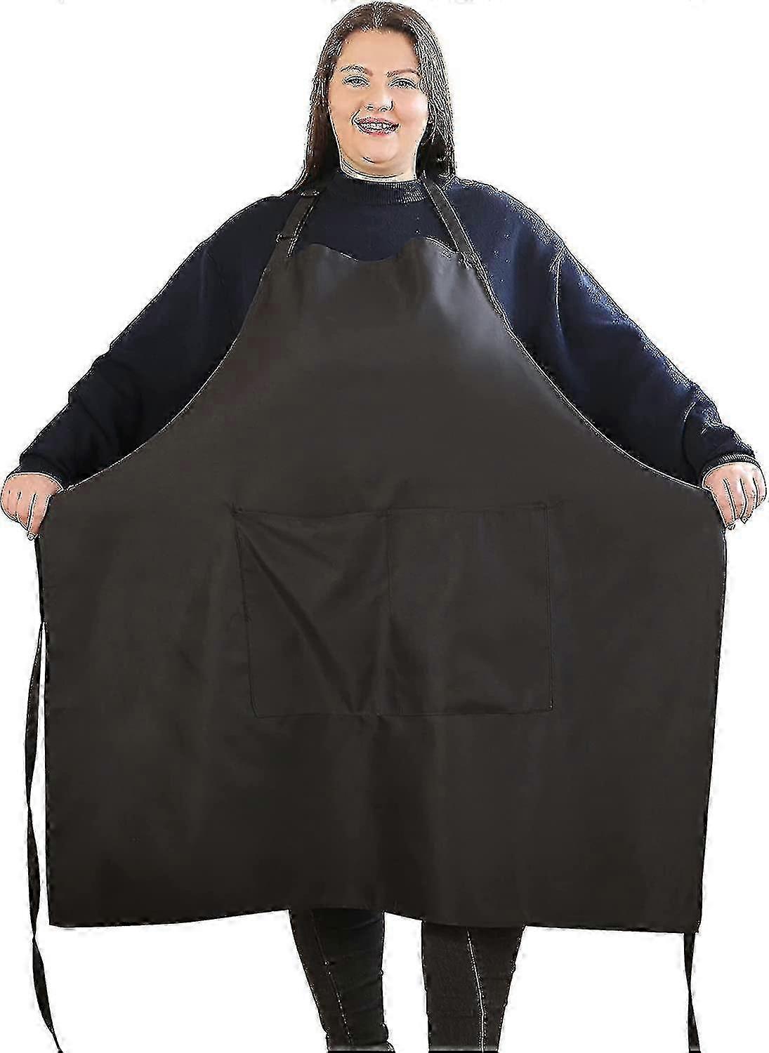 بالإضافة إلى حجم مآزر للنساء مع جيوب دائم مطبخ طويل قابل للتعديل الطبخ