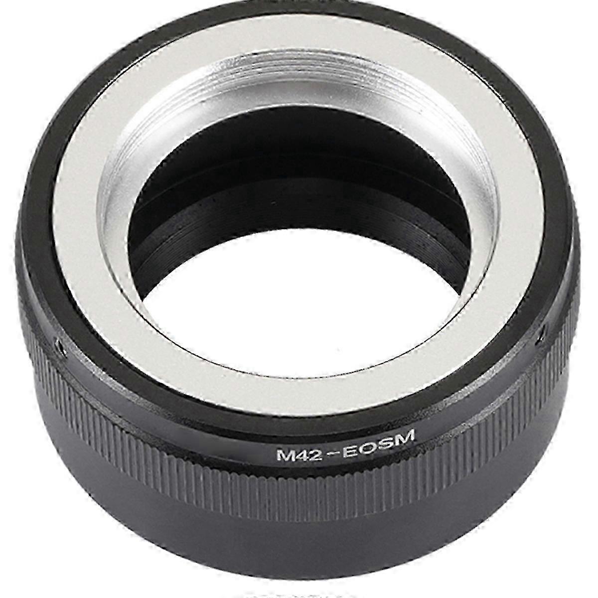 M42-EOSM Adapter Ring for M42 42mm Lens Compatible with for M EF-M M2 M3 M5 M5II M6 M10 M50 M50II M100Camera,B
