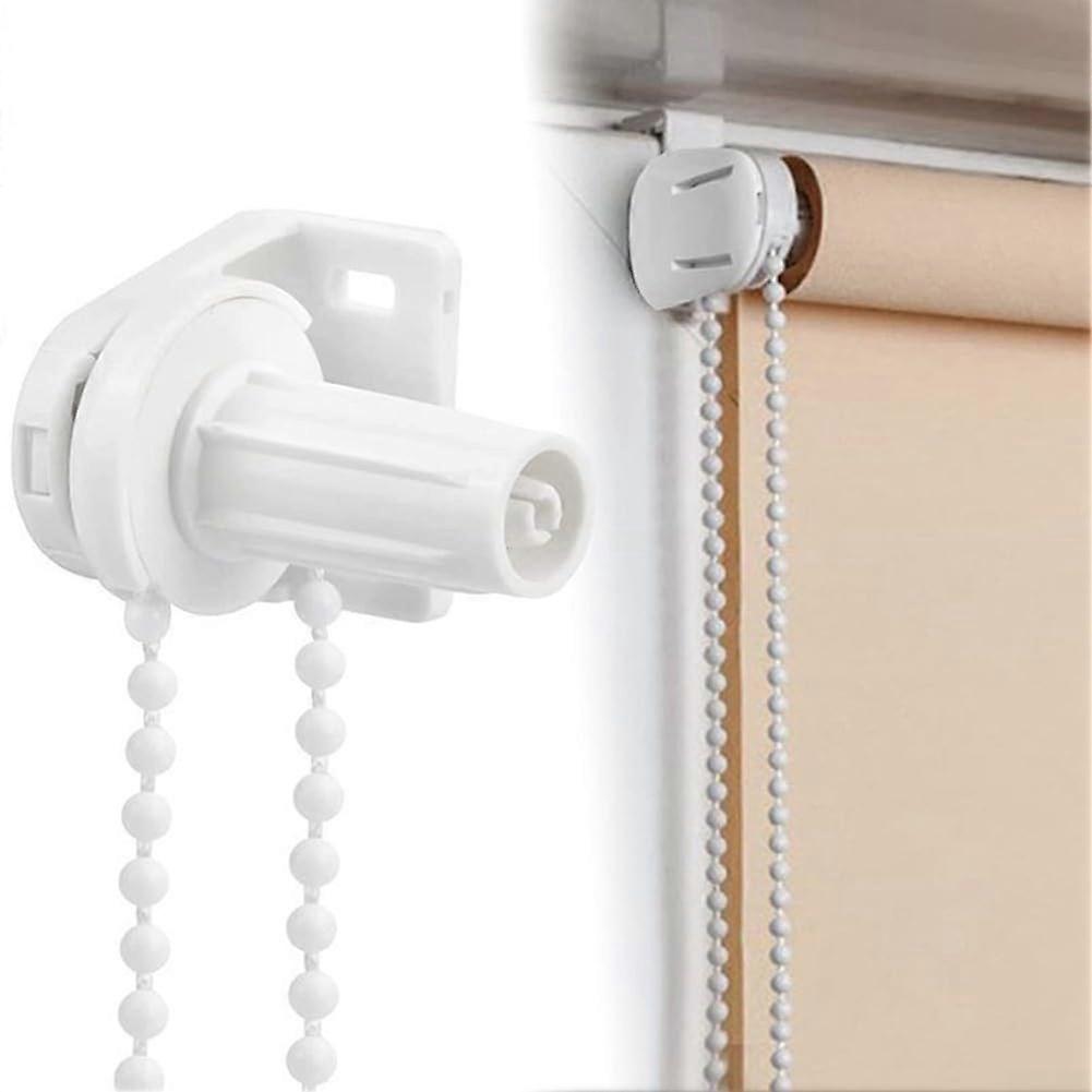 Roller Blind Mechanism Parts Kit 32 Piece Set 17mm Plastic Shade Control Head for Window Curtain System