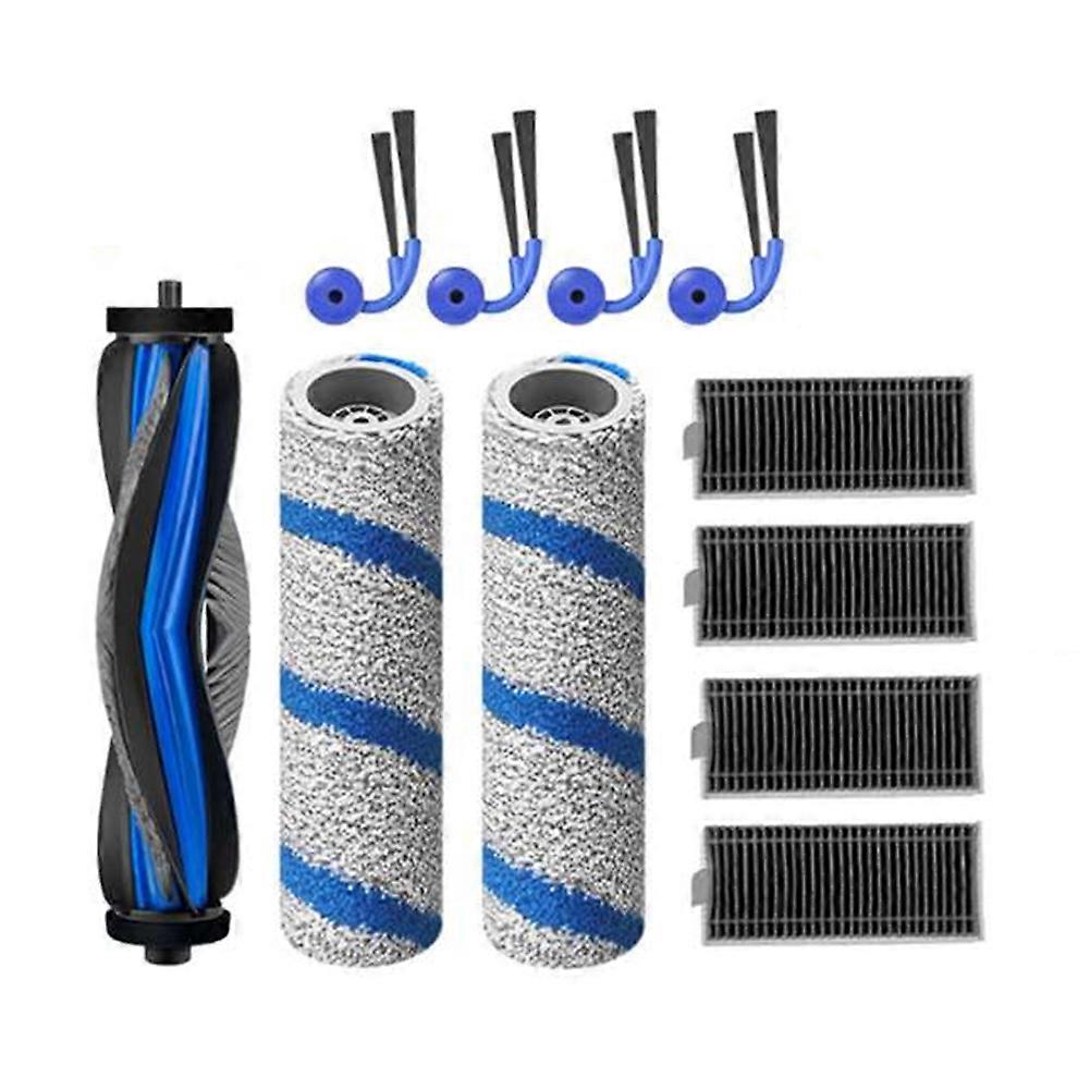 11 Pcs for Ecovacs Deebot X11 Omnicyclone/ X11 Pro/ X11 Pro Omni/ X11 Vacuum Cleaner Main Side Brush Filter Drum