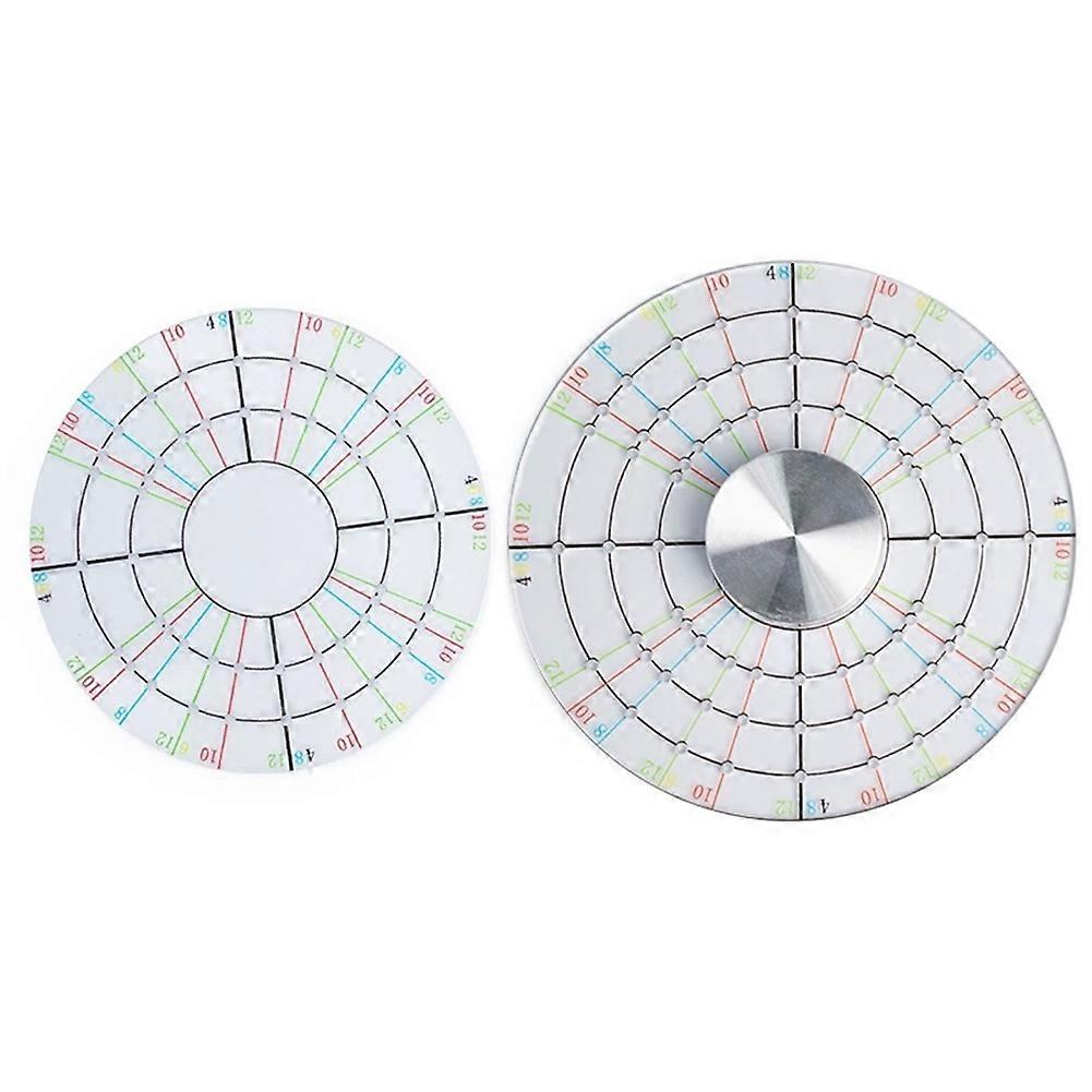 2Pcs Circular Divider Ceramics Modeling Pottery Trimming Shaping Tool