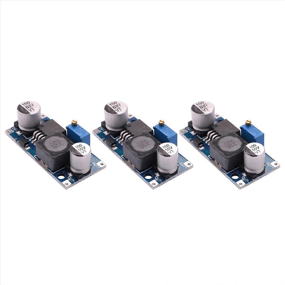 3X 48V Adjustable Step-Down Regulator Module, DC-DC, LM2596HV Input, 4.5-60V Power Module