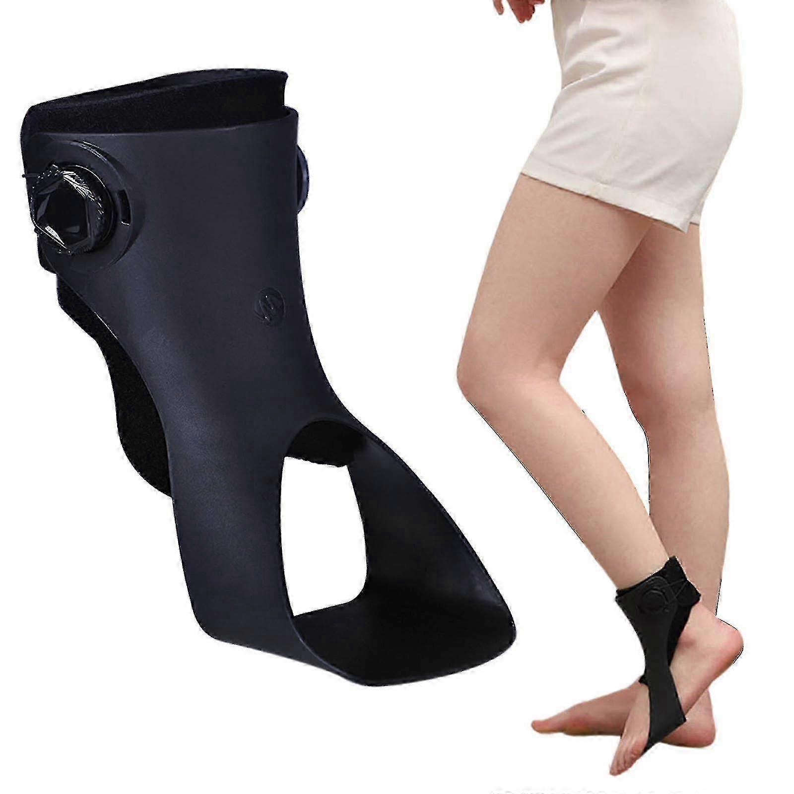 Adjusted AFO Ankle Orthosis Splint for Improved Walking Gait in Foot Drop Conditions