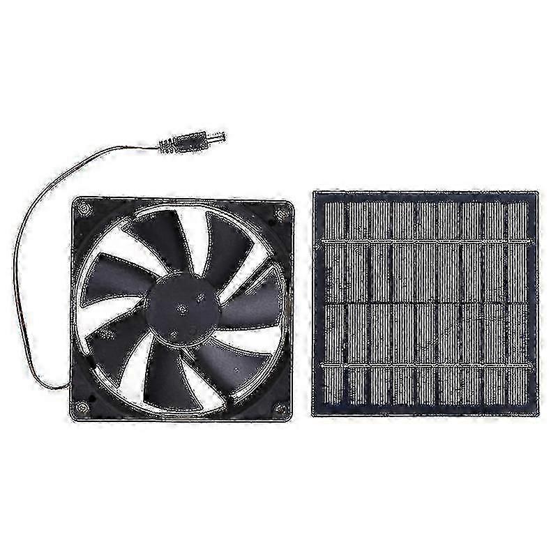 20W Solar Panel Air Ventilator Fan with Quiet Operation