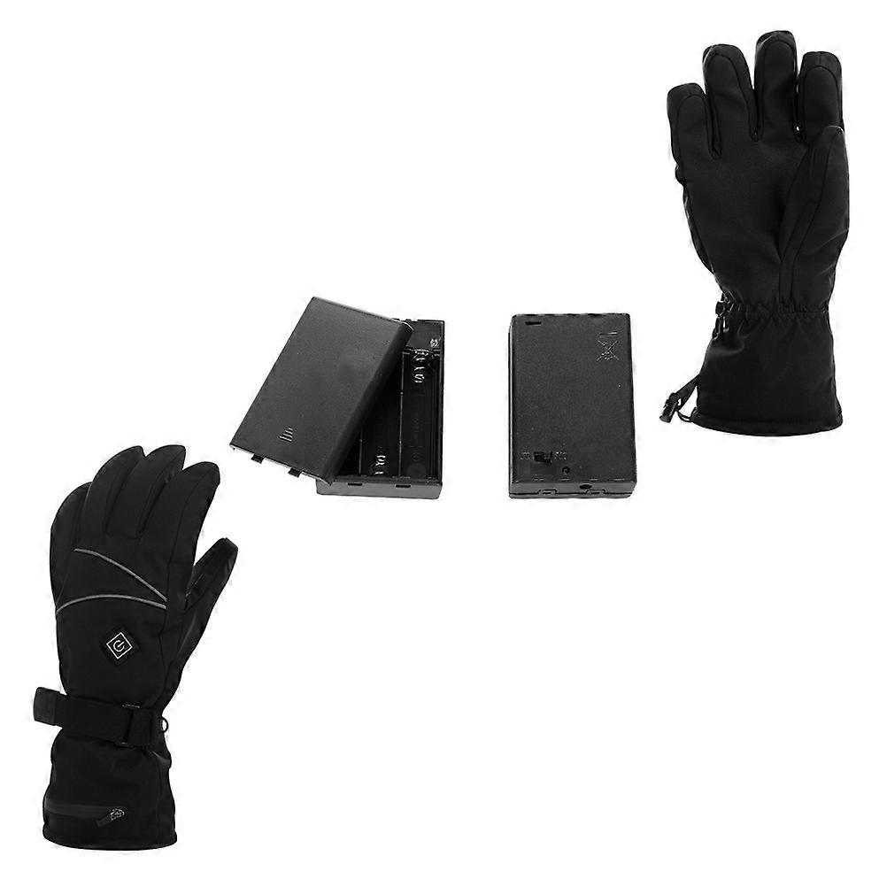 Heating Gloves Creative Motorcycle Gloves for Outdoor Use 1Pair