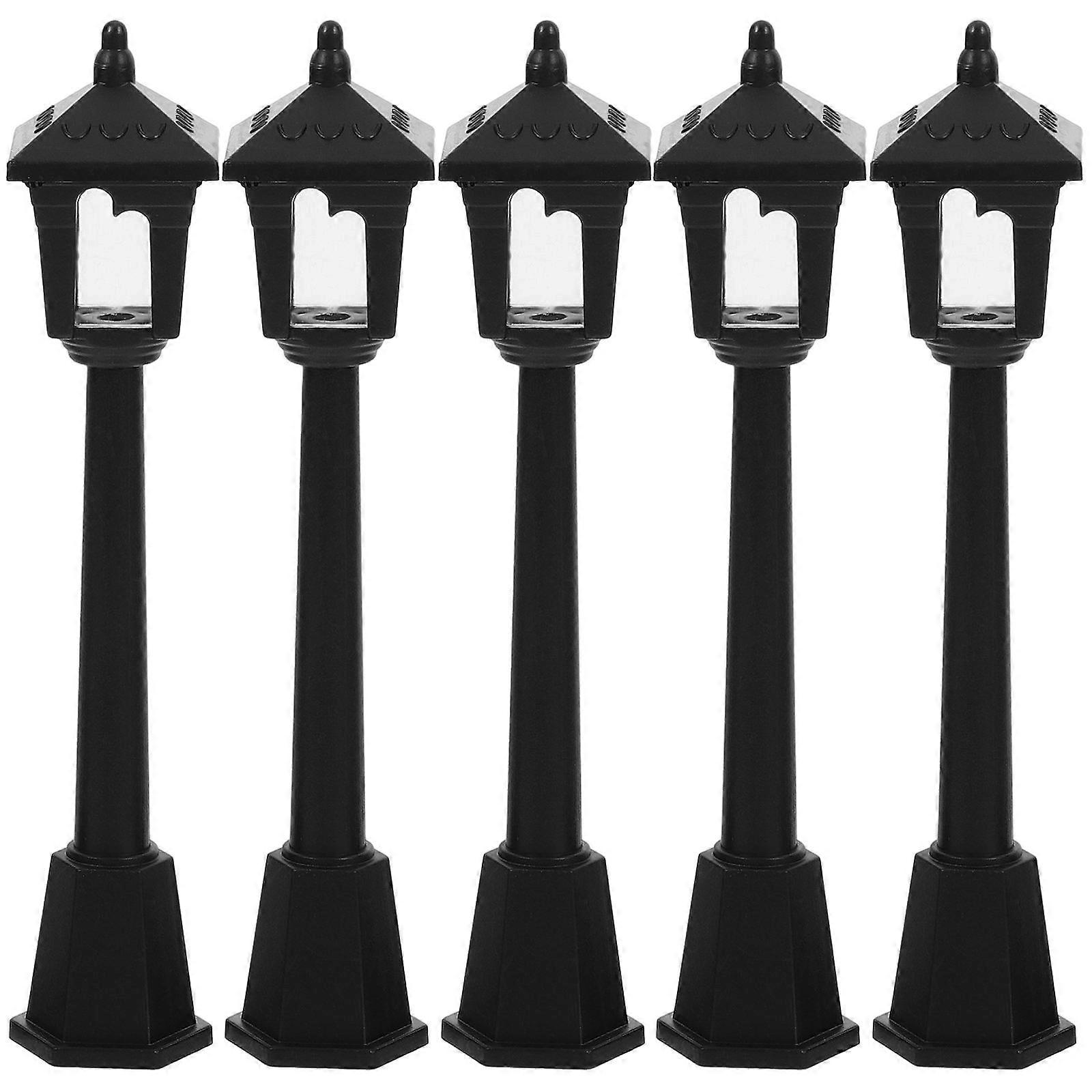 Mini Landscape Light 5Pcs Compact Models For Indoor Decoration Ideal For DIY Projects In Doll