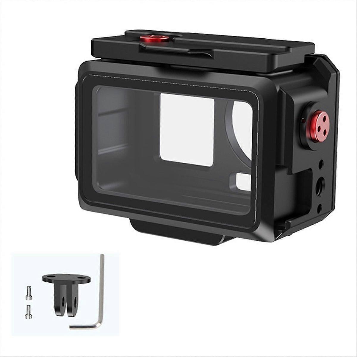80M Waterproof Case Underwater Diving Housing with Two-Card Holder