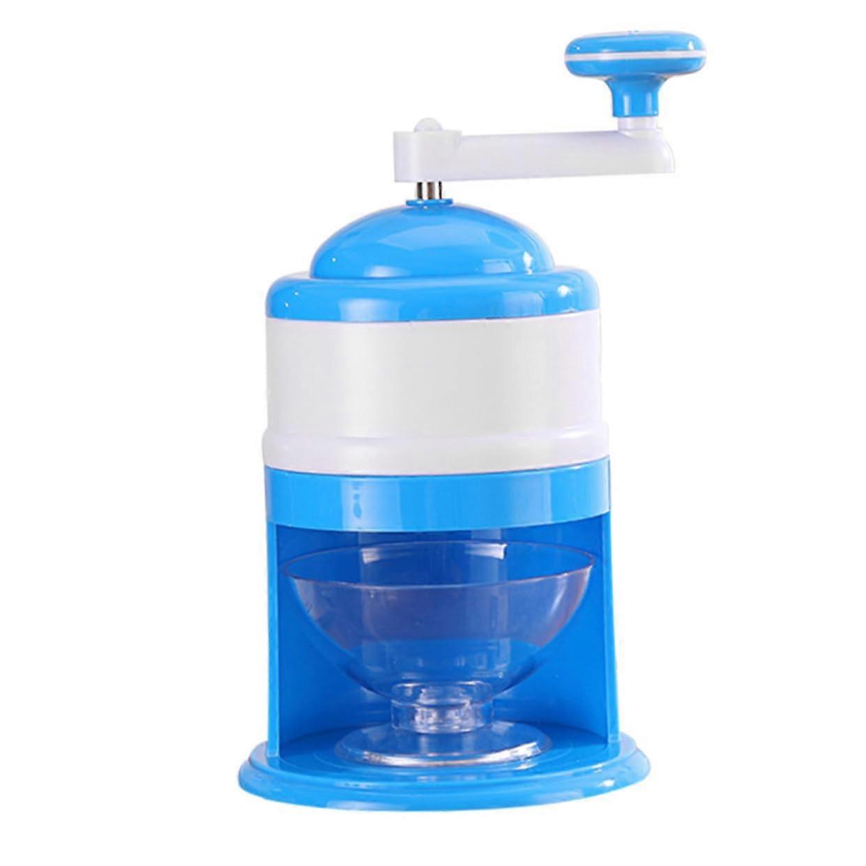 Manual Ice Shaver with Durable Stainless Blades for Smoothies, Frozen Drinks, Parties and Camping