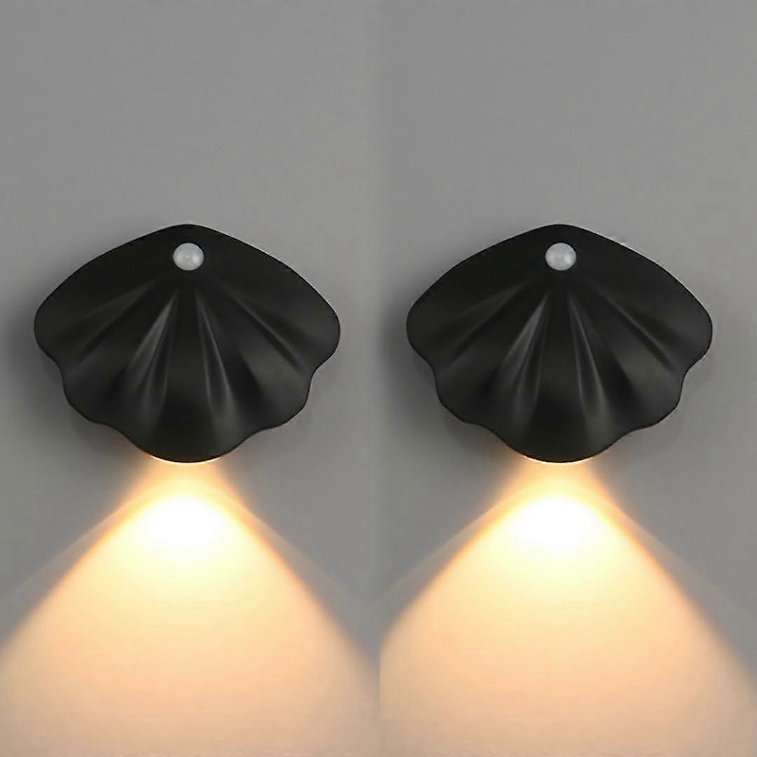 Motion Sensor Night Light USBC Rechargeable LED Lamp with 3 Modes Magnetic Wireless for Indoor Use (2)