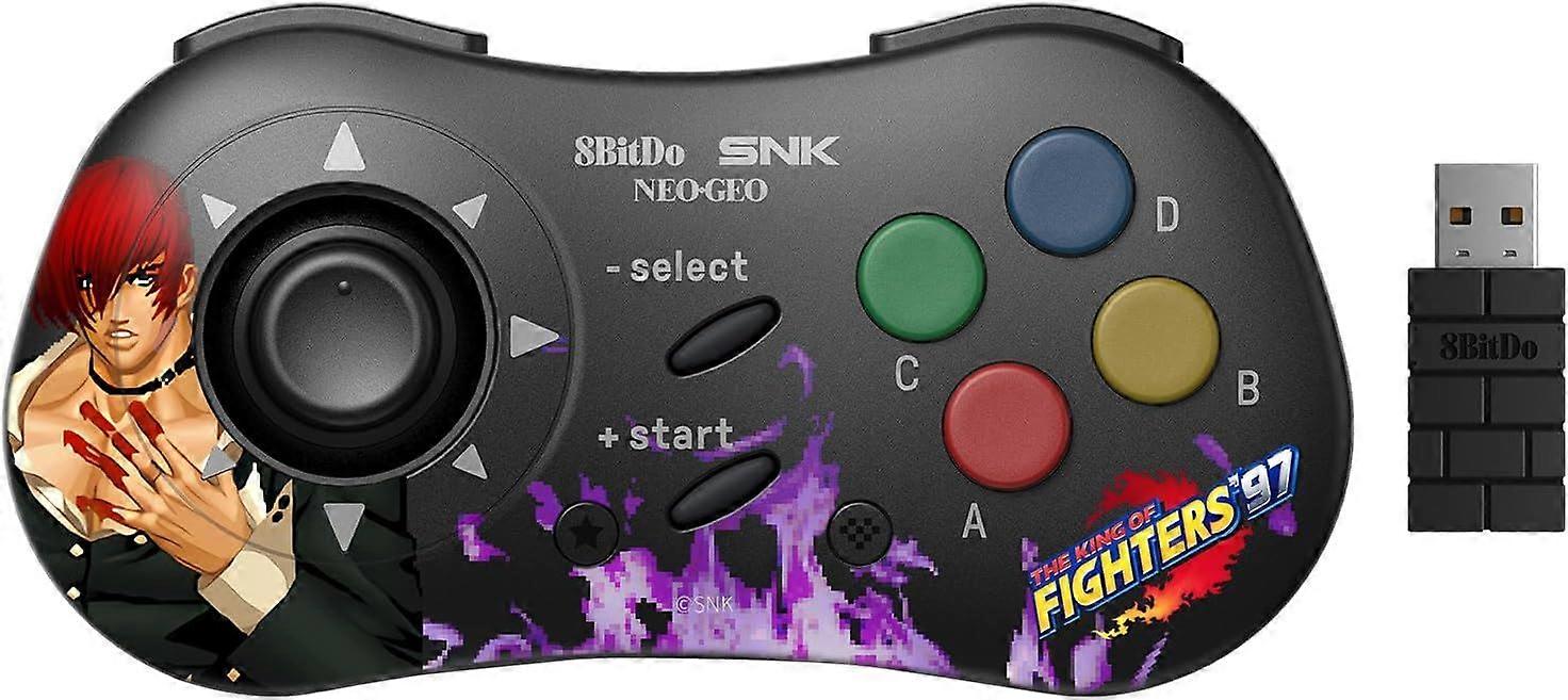 8BitDo NeoGeo Wireless Controller For PC & Android (Iori Yagami Style SNK)