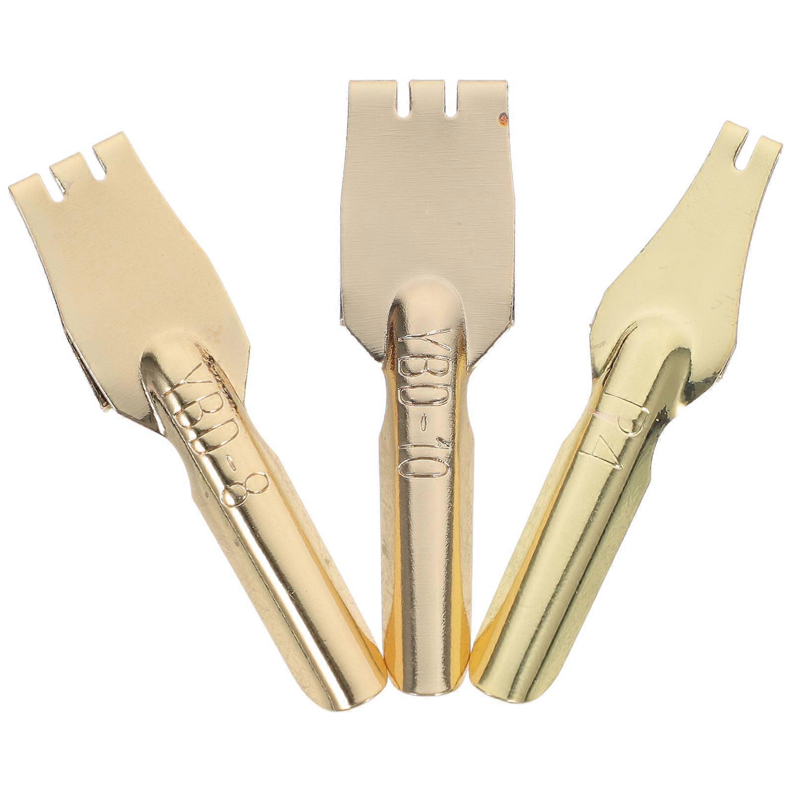 Copper Calligraphy Fountain Pen Nibs for Writing 3Pcs Replacement Tips