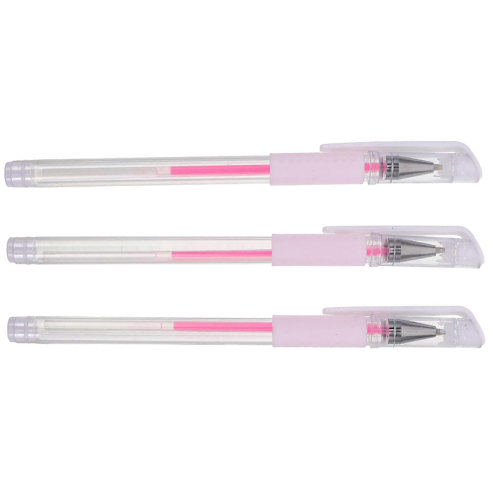 Permanent Brow Marker Pen for Accurate Eyebrow Mapping 3Pcs Pink Tool