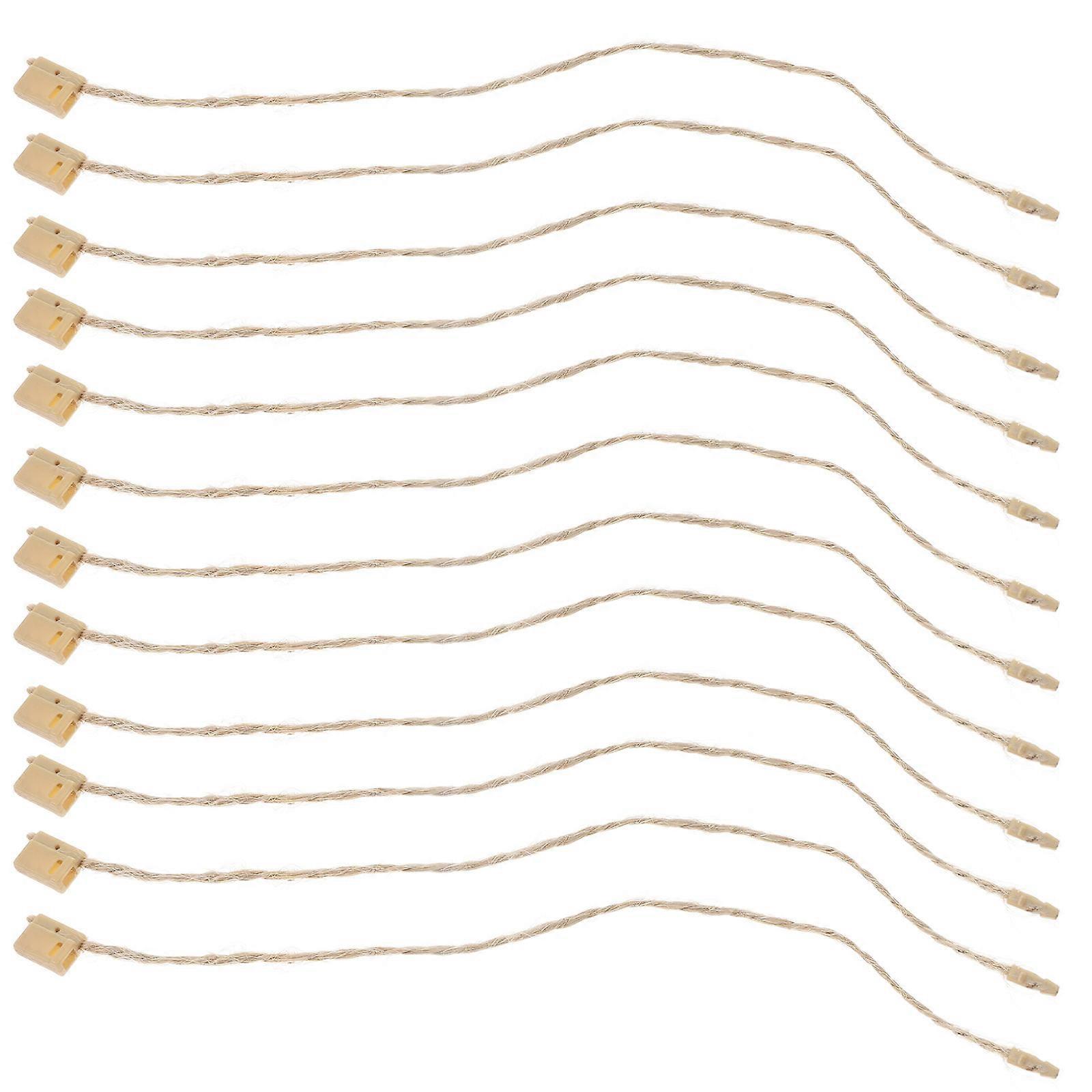 Ornament Hanging Rope Rustic Tag Rope for Decoration 100Pcs Hemp Strings