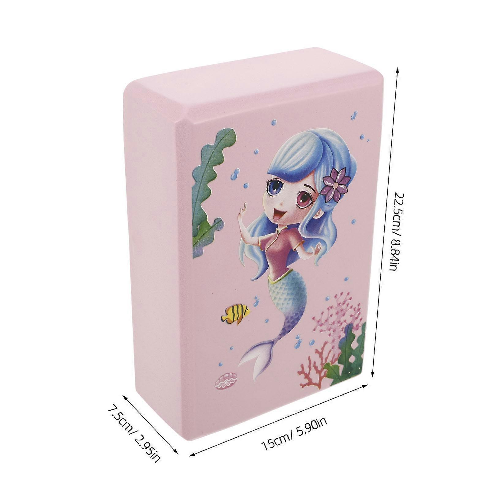 Pink Eva Yoga Block for Exercise Strong Compression Yoga Training