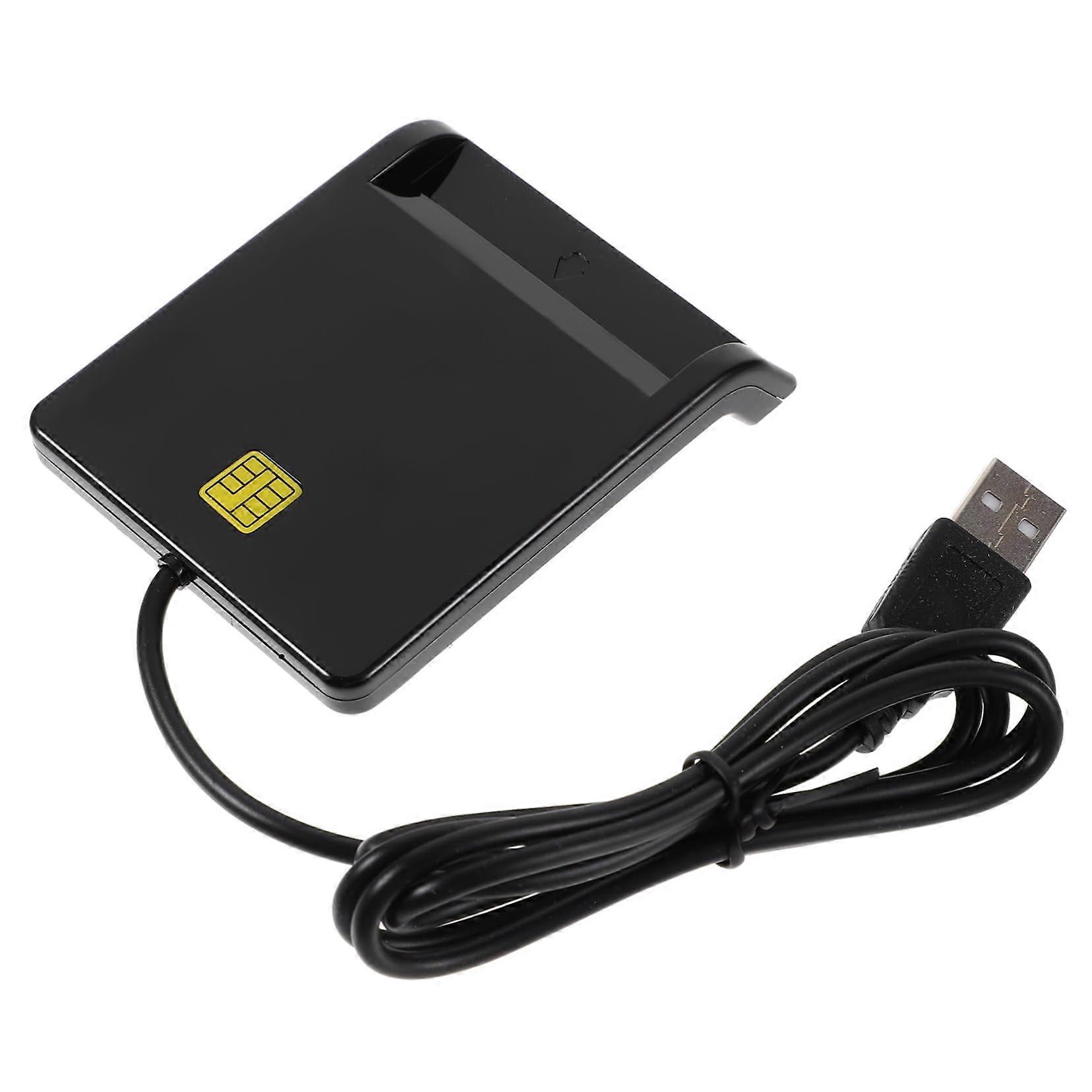 USB Smart Card Reader Speed MultiCard Compatibility for ID CAC SIM ATM Access