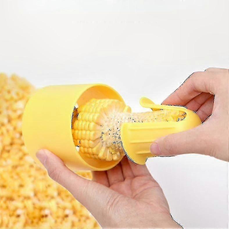 Kitchen Corn Kernel Stripper Tool, Small Household Corn Peeler Separator Planer for Fresh Corn Processing