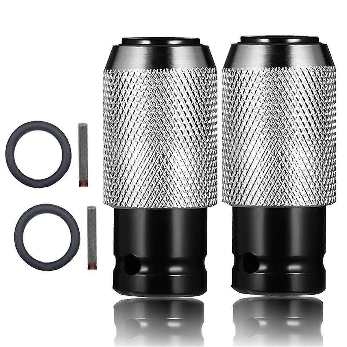 Electric Drill Wrench to Hammer Converter with Impact Drill Bits Set, 4 Sizes Adapter Kit