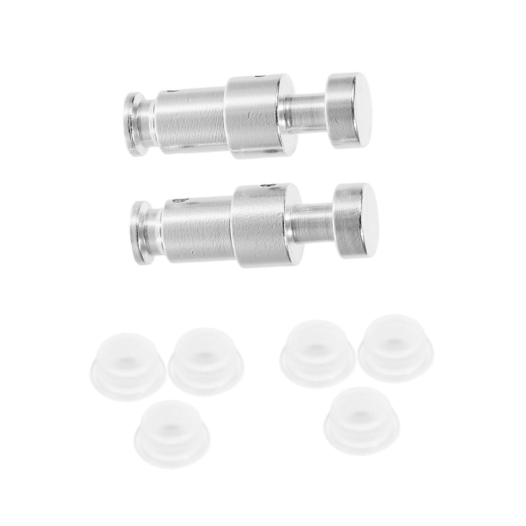 Universal Electric Pressure Cooker Float Valve Set with Silicone Sealer Caps for Secure Sealing