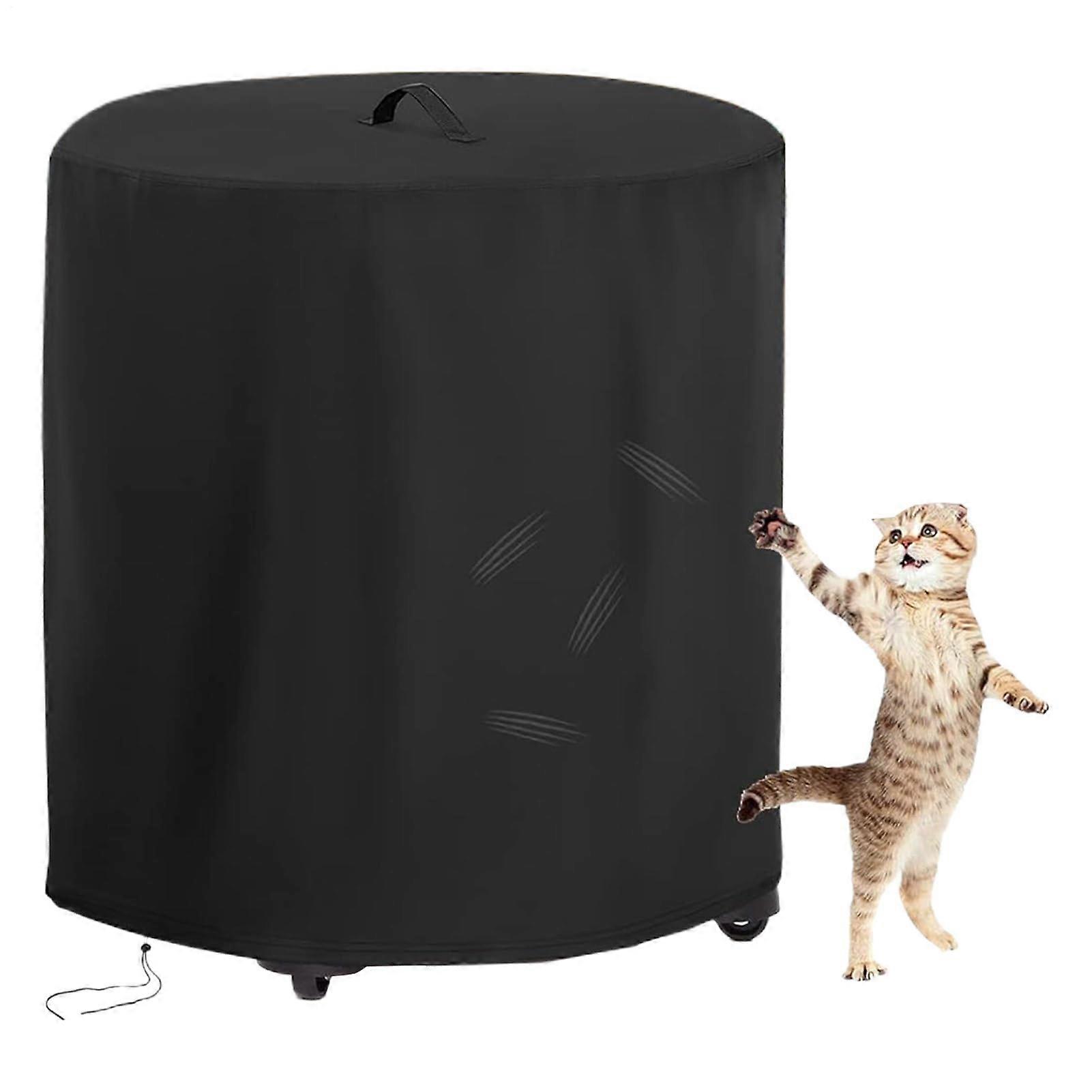 Vacuum Cover Waterproof Dust Protection with Adjustable Drawstring Fit Black 24x26.5