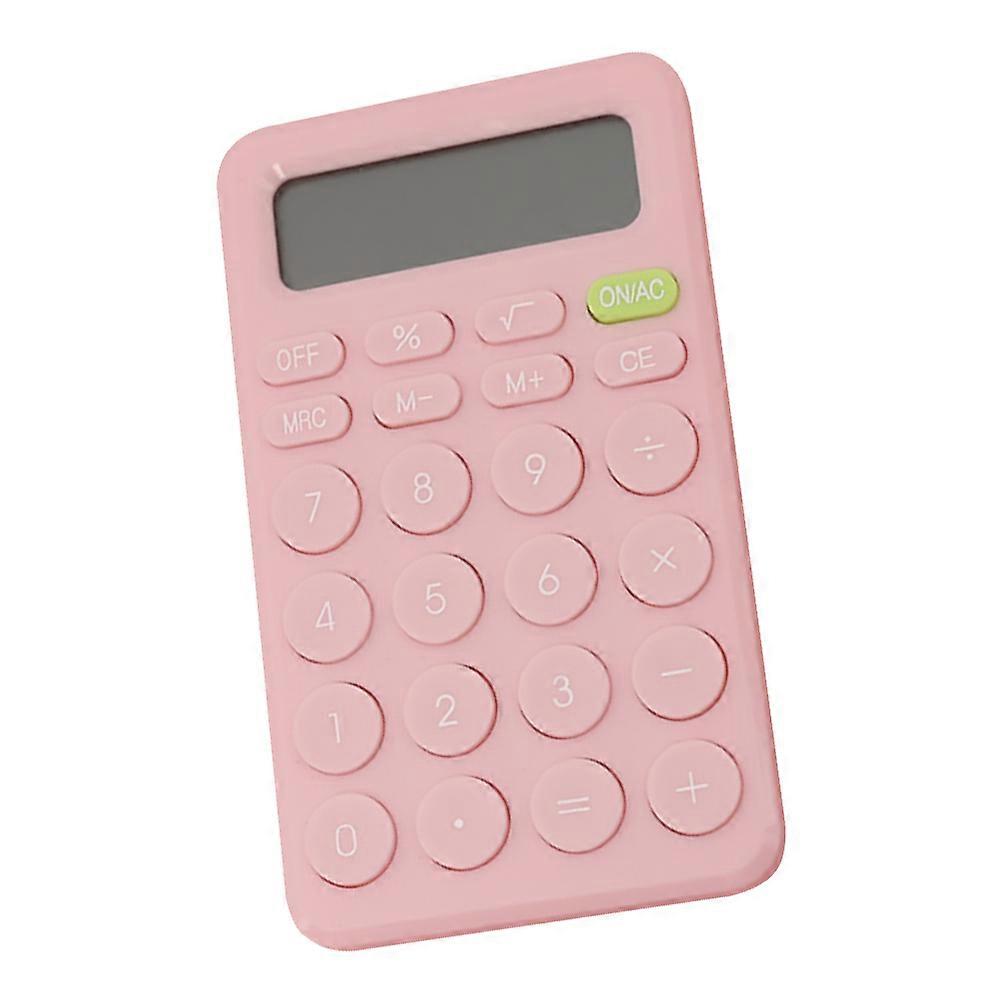 Simple Calculator Childrens Desktop Pocket 8 Digit Display Compact Size 14.3X8.3CM 1Pack