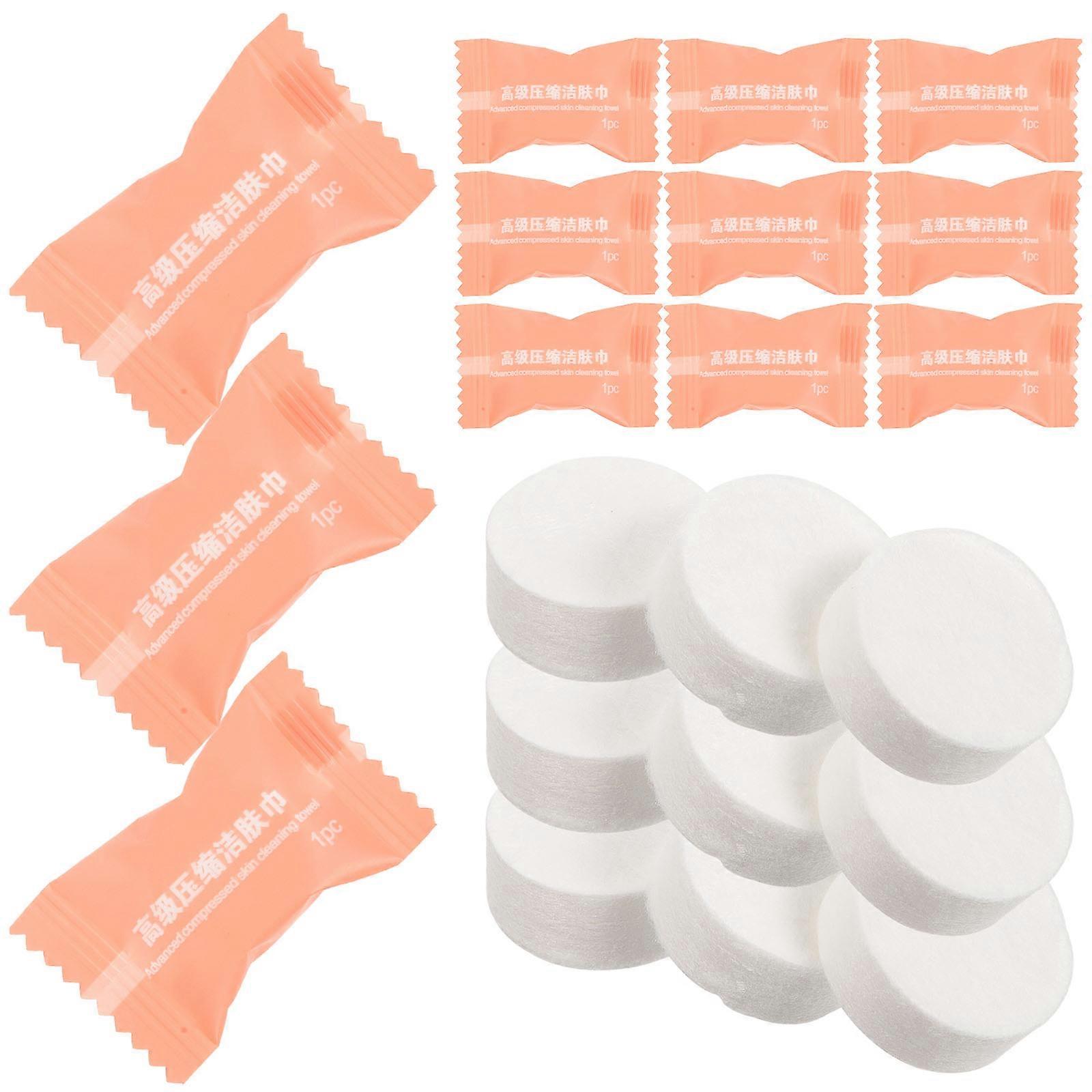 Compressed Towel Compact Towel Tablets for Daily Use 50Pcs Pack