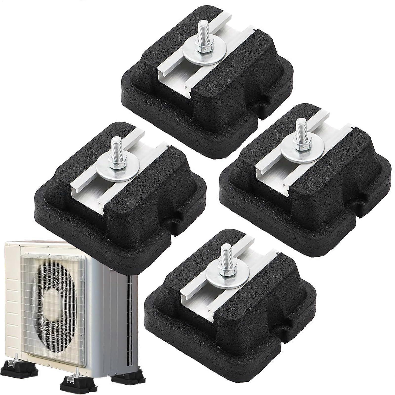 Air Conditioner Mounting Pad with AntiVibration Design, Heavy Duty AC Condenser Base for Split Units