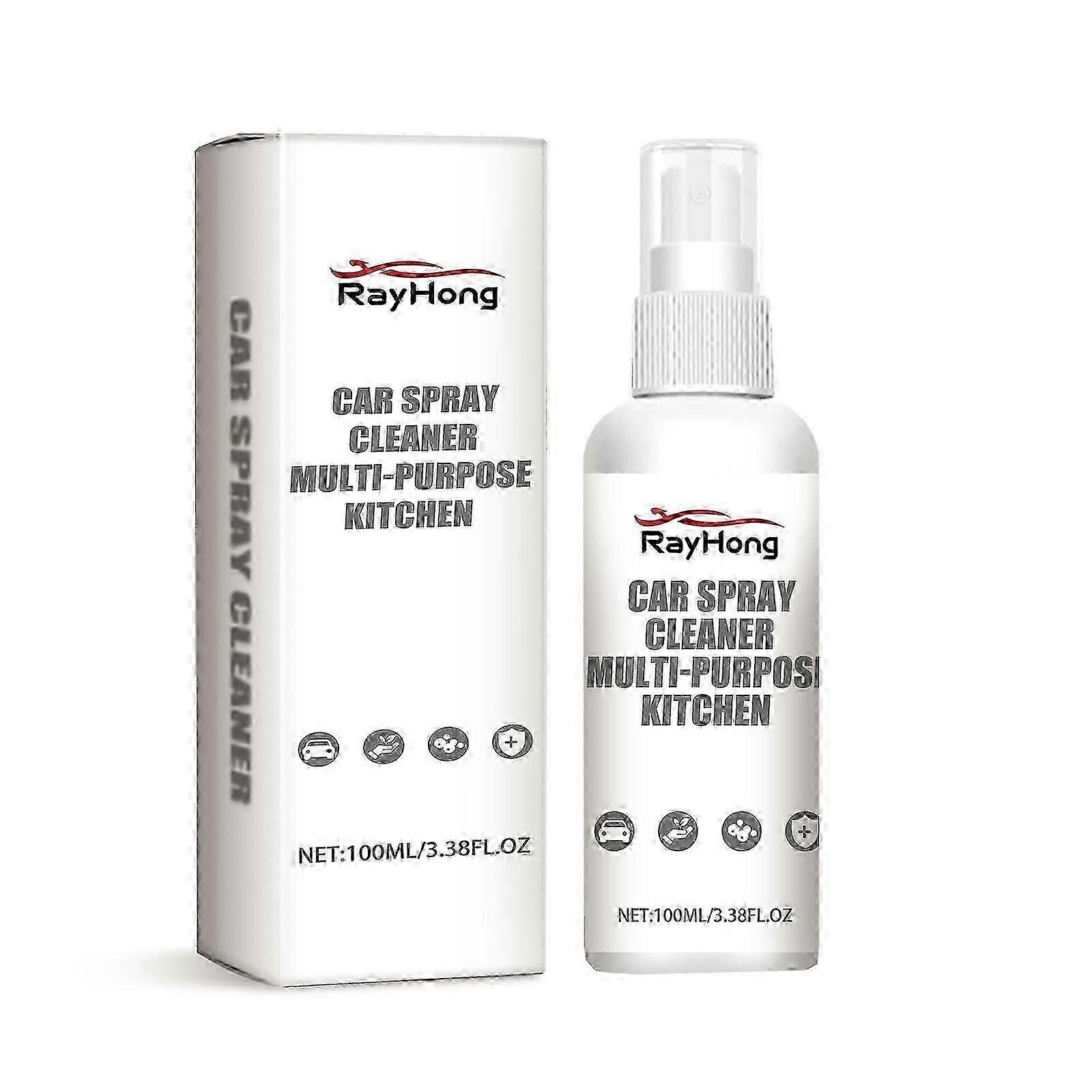 Multi-Functional Car Interior Cleaner - Stain & Glass Remover, 100ml, Safe & Easy to Use