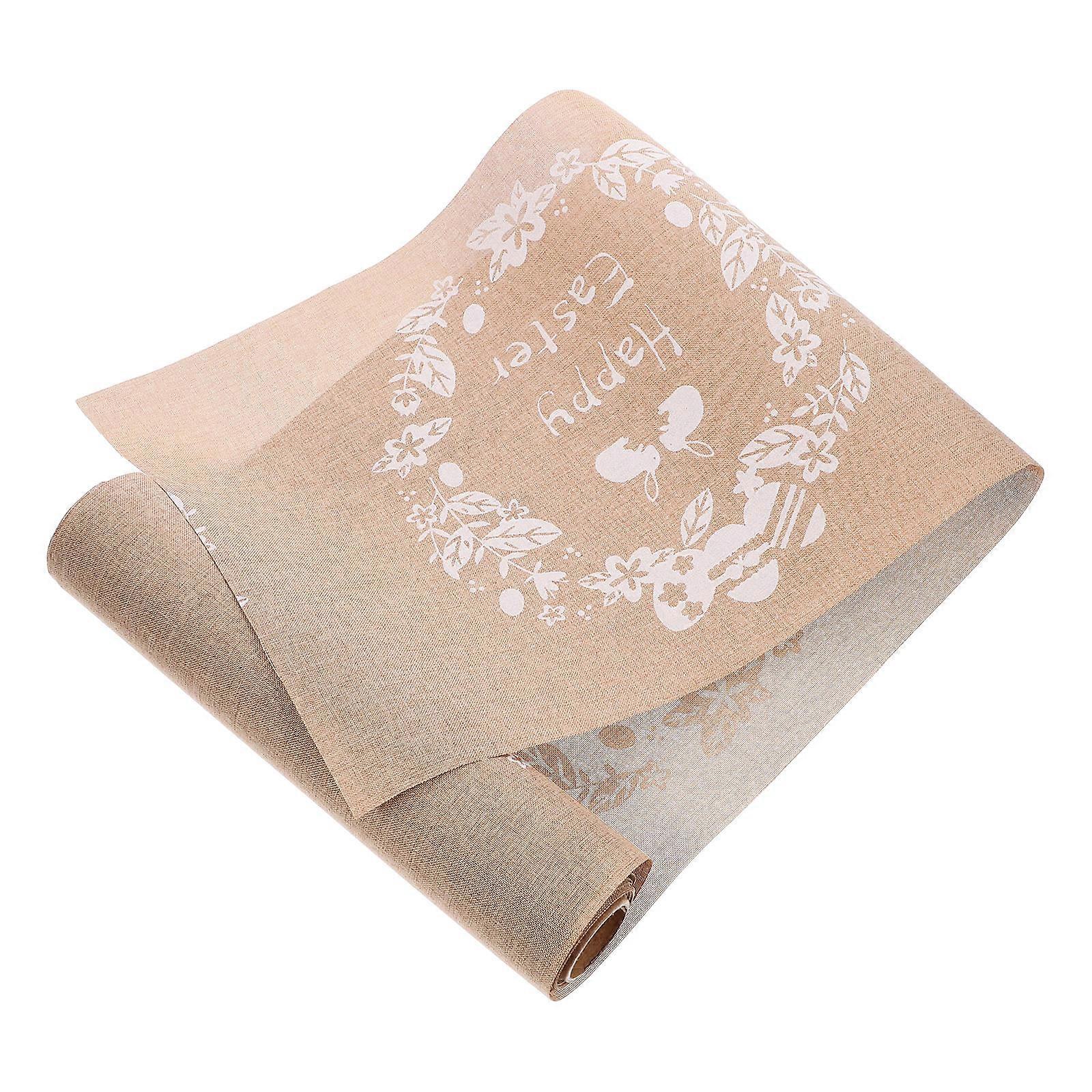 Easter Tablecloth Easter Tablecloth for Home 4Pcs Seasonal Table Cover