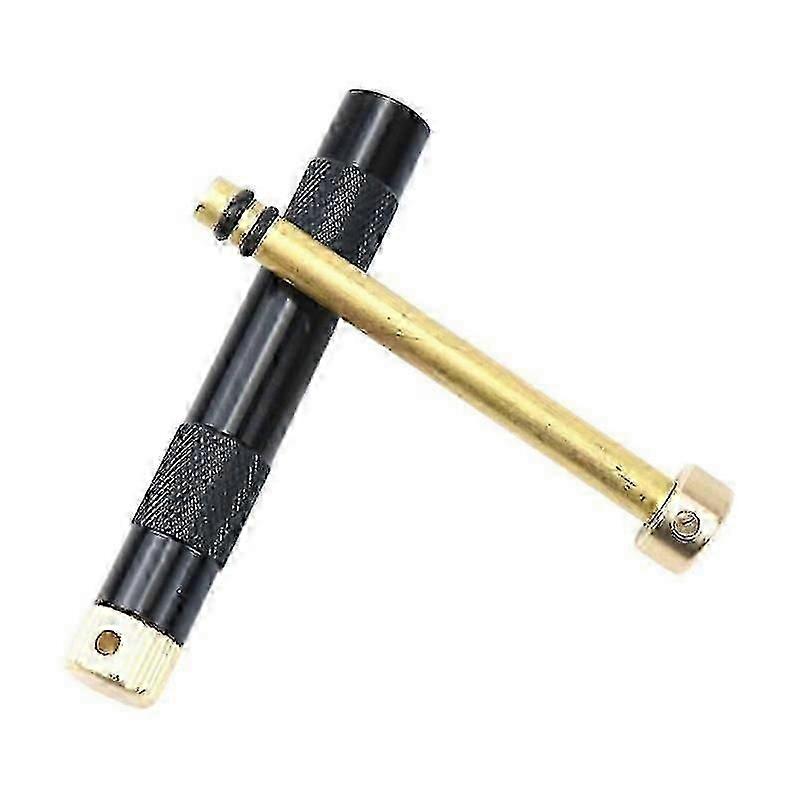 Brass fire piston kit, flame generator, aluminum tube, emergency tools