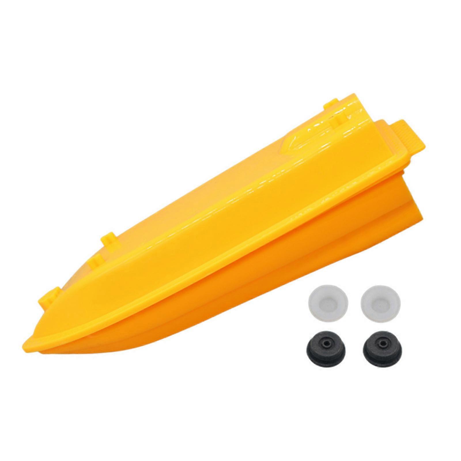 Creative Boat Modeling with Interlocking Partsti Plastic Material Realistic Movement Simulation Outdoor Learning Toy  Yellow