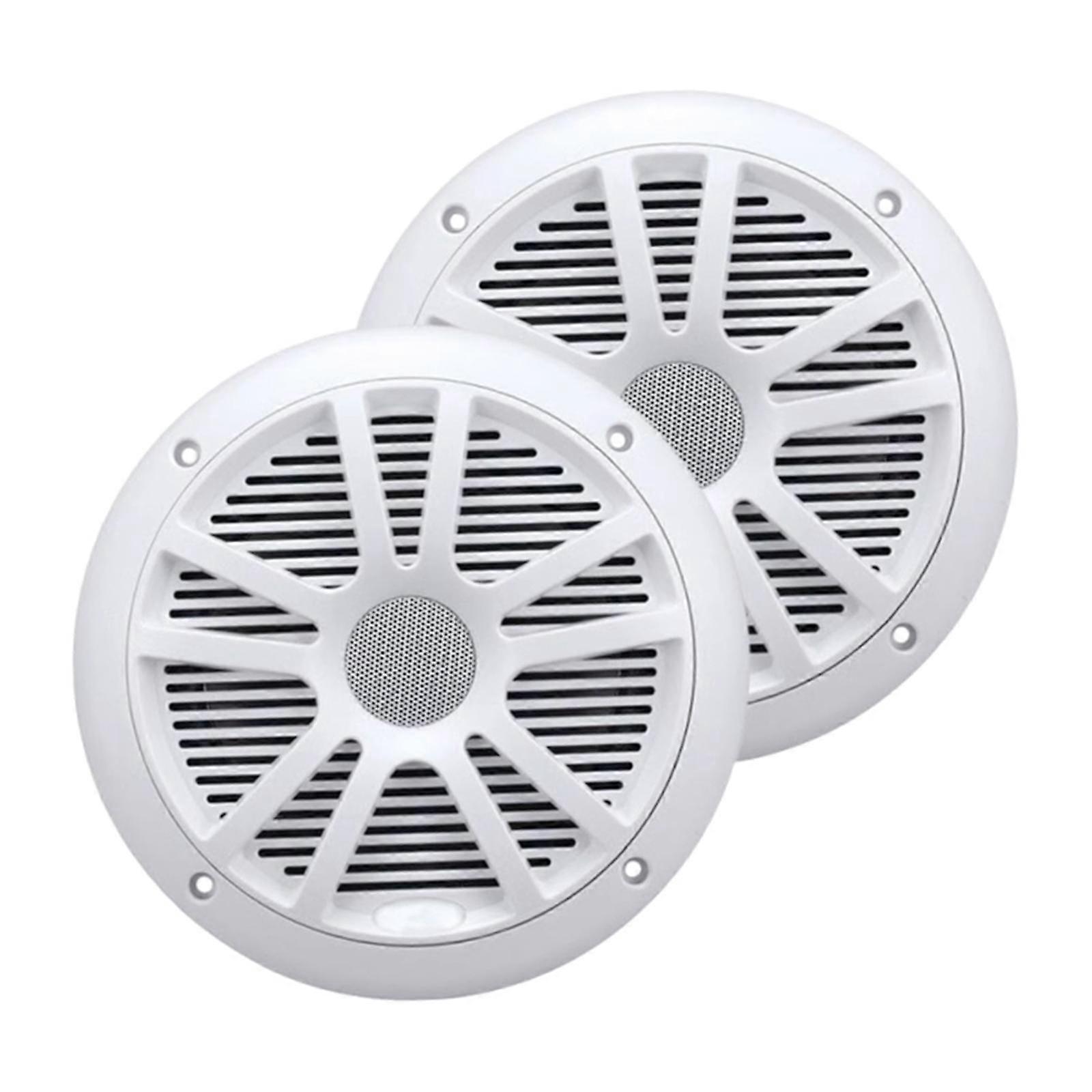 2 Pieces Marine Speakers Replace Easy Installation Premium Weather Resistant