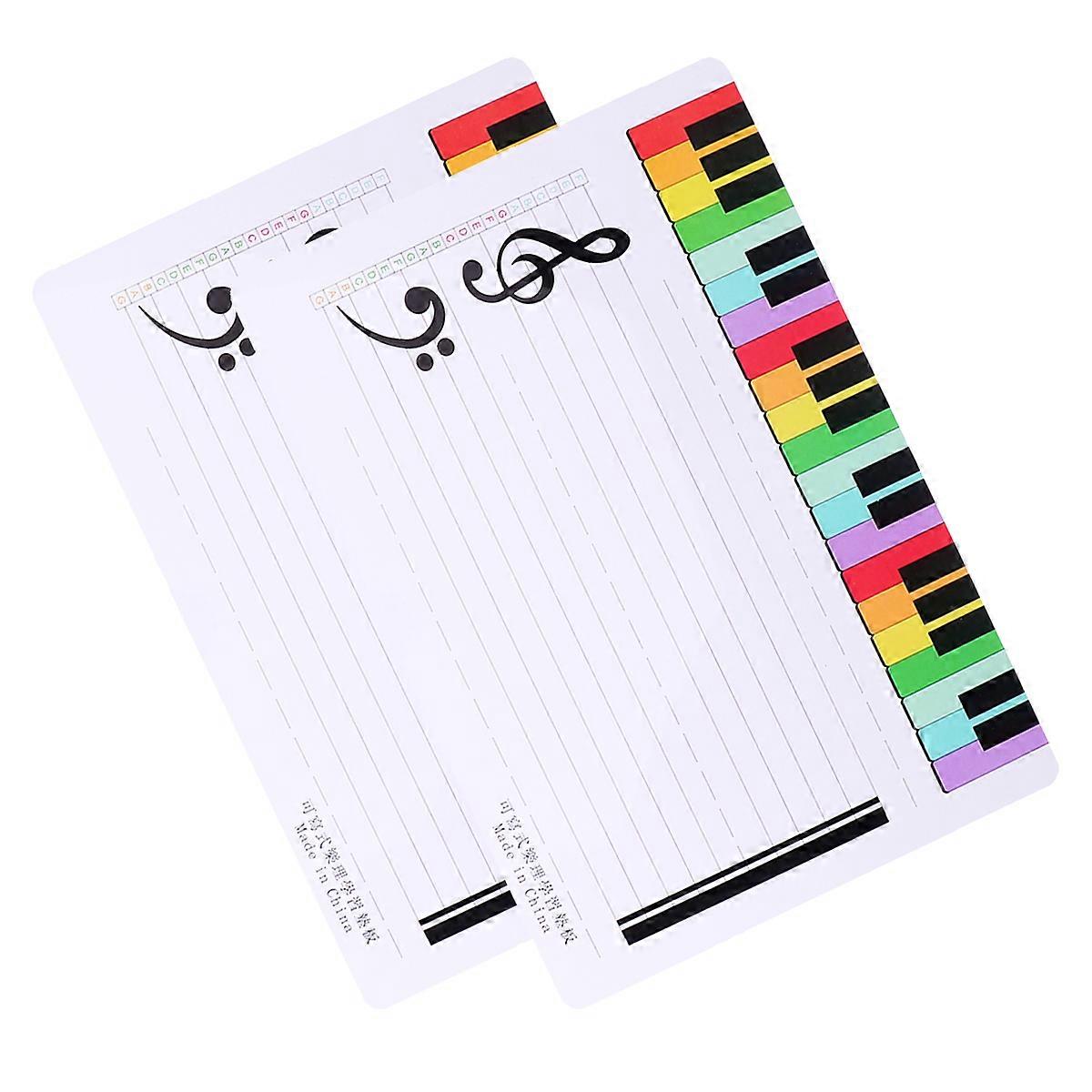 Magnetic Writing Board White Board for Writing Use 6Pcs Set As Shown