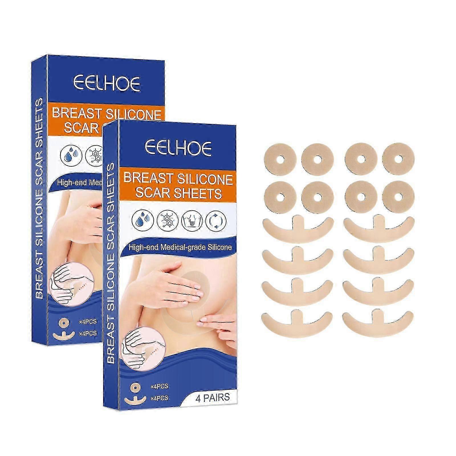 Silicone Scar Sheets Scar Removal Sheets Reduction Fast For Keloid