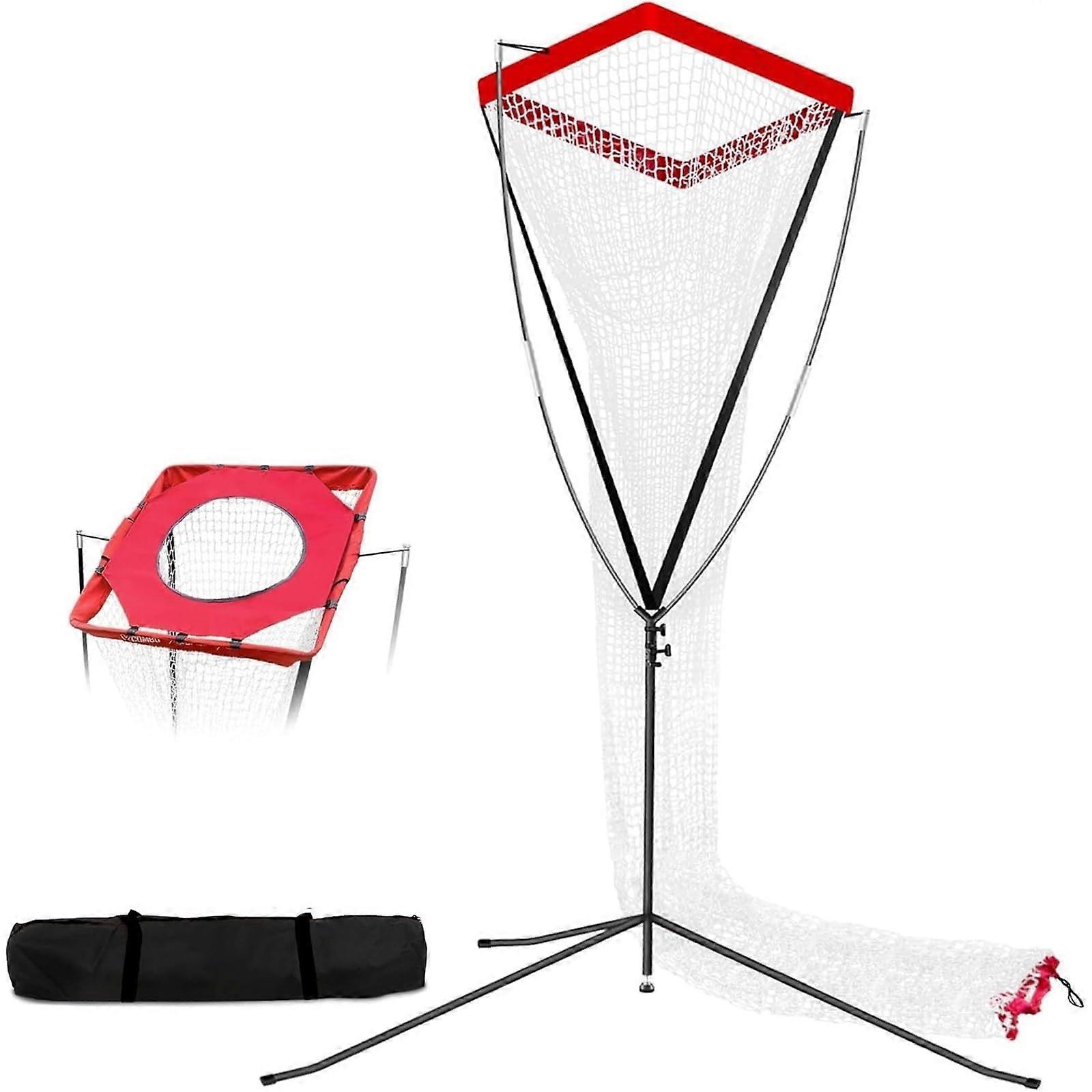 Volleyball Training Net Adjustable Height and Angle for Serving Spiking Setting Indoor Outdoor Use