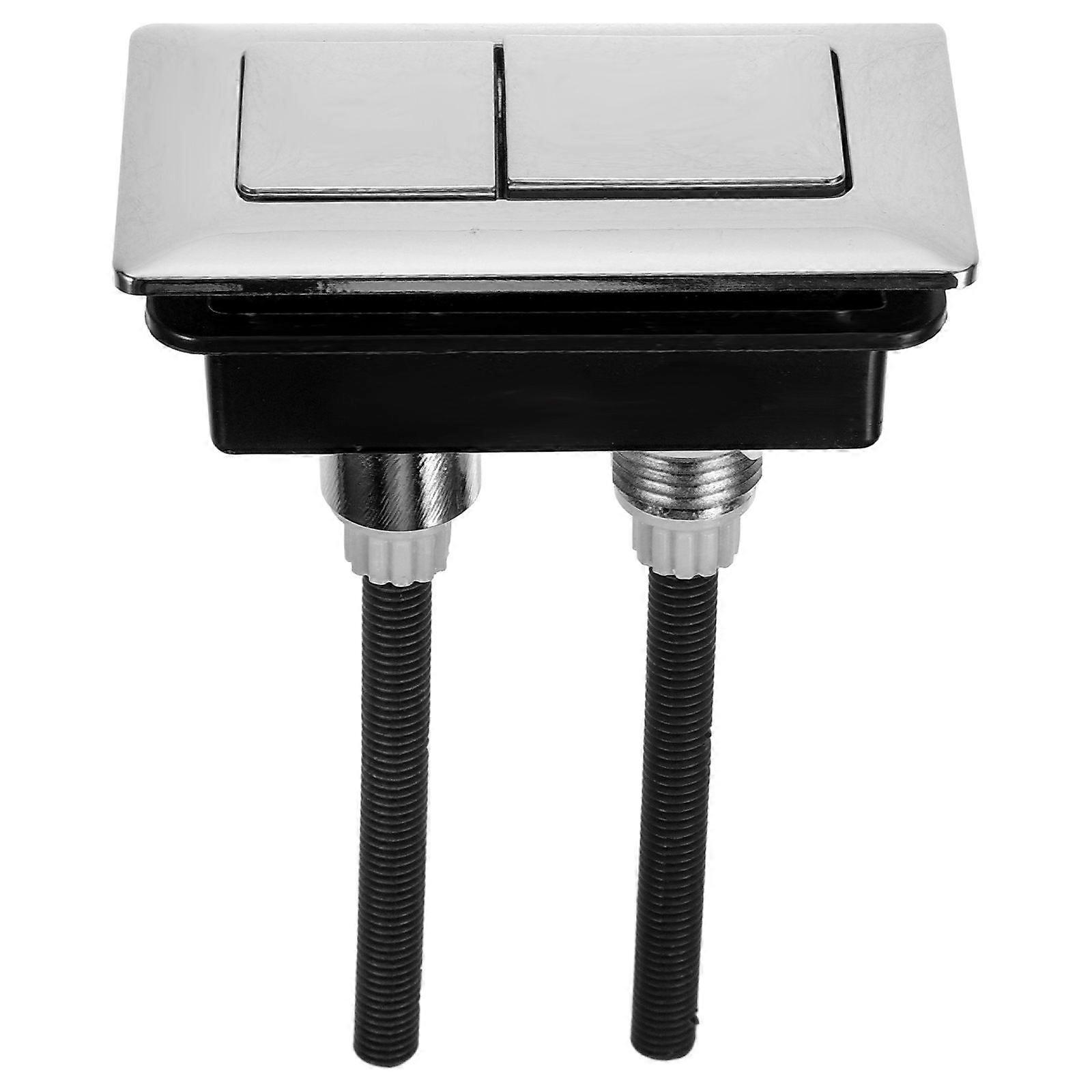 Push Toilet Flush Button Flushing Water Tank Replacement Double Push Button